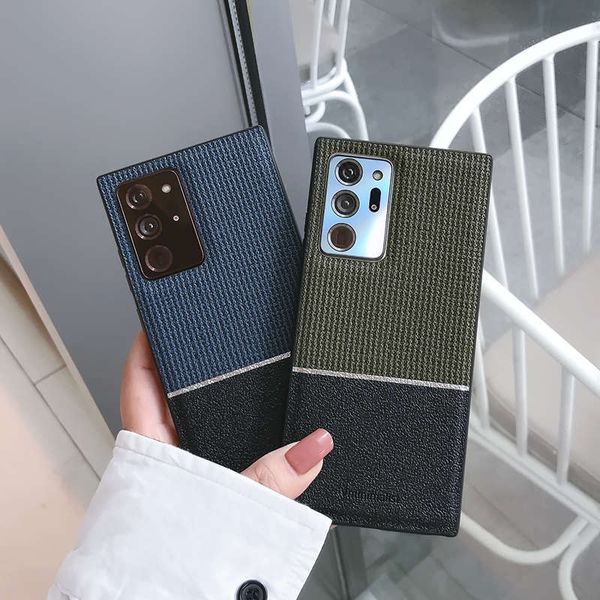 

британский стиль ткани защитный подходит для samsung note20ultra mobile phone note10 + s10plus s20ultra прилив прилив