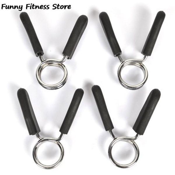 

dumbbells 2pcs 28mm dumbbell lock spring clips weight bar clamp spinlock barbell collar lifting gym fitness1