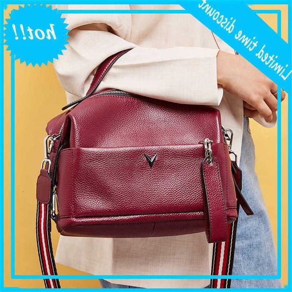 

leather hand-held large 2021 new korean head soft cowhide commuting bag for women