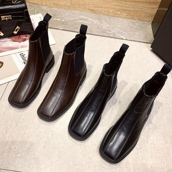 

women's rubber boots round toe rain elegant fabric solid lace-up casual basic flock slip-on shallow leisure1, Black