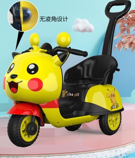 

baby children's electric motorcycle tricycle boys and girls children's toy car charging remote control can sit in the baby carri