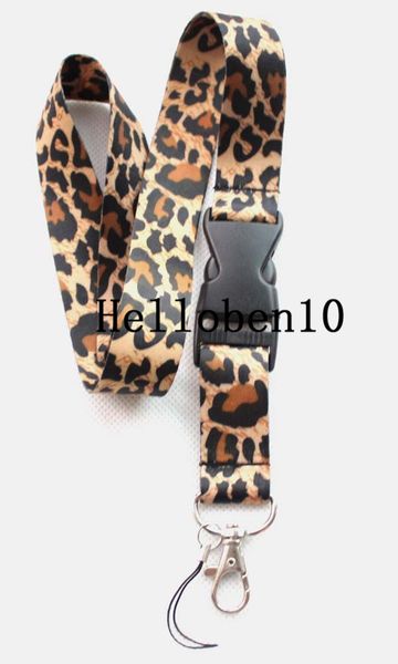 

phone print lanyard cell lots pda leopard key id long strap wholesale, Silver