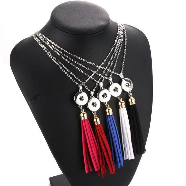 

wholesale snap jewelry beaded necklace 18mm snap button necklace fit 18mm snap buttons jewelry snaps necklaces for women q bbynji, Silver