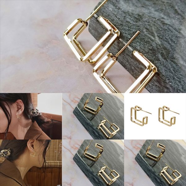 

y95 solid silver garnet clip earring jewelry woman earring for women fine real silver for bizuteria diamond natural gemstone, Golden