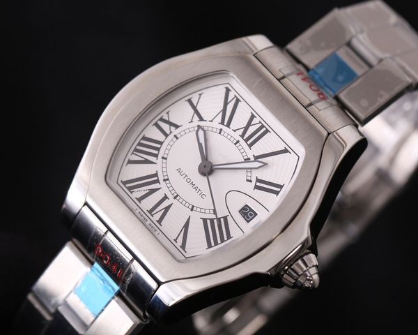 

2020 высококачественные классические roadster de men watches santos joker 2824 движение наручные часы разместители bance mens watch d4019