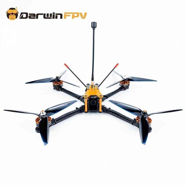 

darwinfpv fpv drone darwin129 quadcopters 280mm 7 inch f4 osd 50a blheli_s ds00 800mw 1500tvl