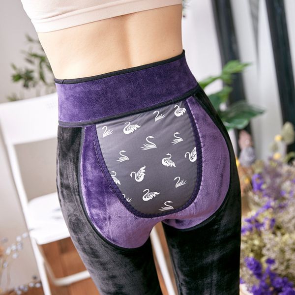 

fall and winter down quantum health velo gross graphene palace nylon protection stepbo leggings, Black