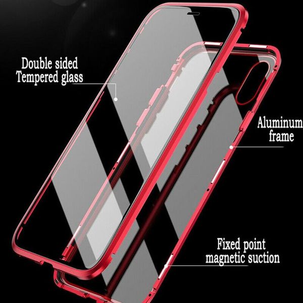 

360 magnetic metal double-sided glass for samsung note 10 20 9 8 s20 s10 s9 s8 e plus lite a71 jlllbs