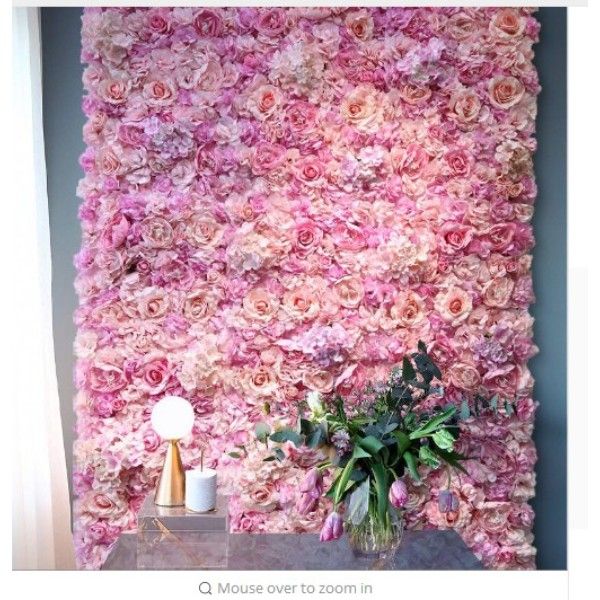 Seta Rose Flower Home Decor Champagne Artificiale per matrimonio Sfondo romantico da parete