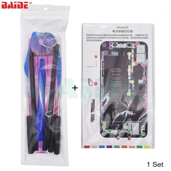 

14 in 1 mobile phone battery repair tools kit for 5 6 7 8 x battery replacement bundle machine tool set 250set/lot1