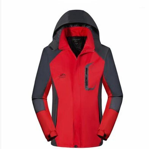 

2019 new spring autumn mens ms softshell hiking jackets male outdoor camping trekking climbing coat for waterproof windproof1, Black;brown