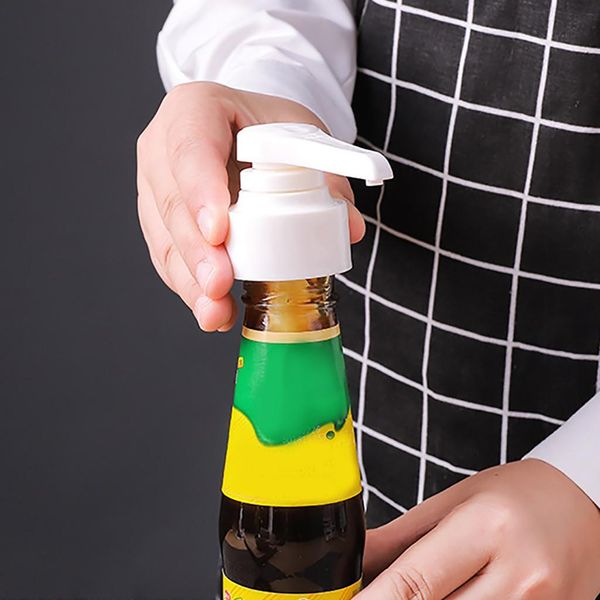 

oyster bottle nozzle press nozzle operated pump head home essential push type artifact kitchen restaurant bar supplies r20 bbyedi