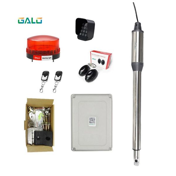 

fingerprint access control single smart gate opener kits for home side door,half-swing fence closer