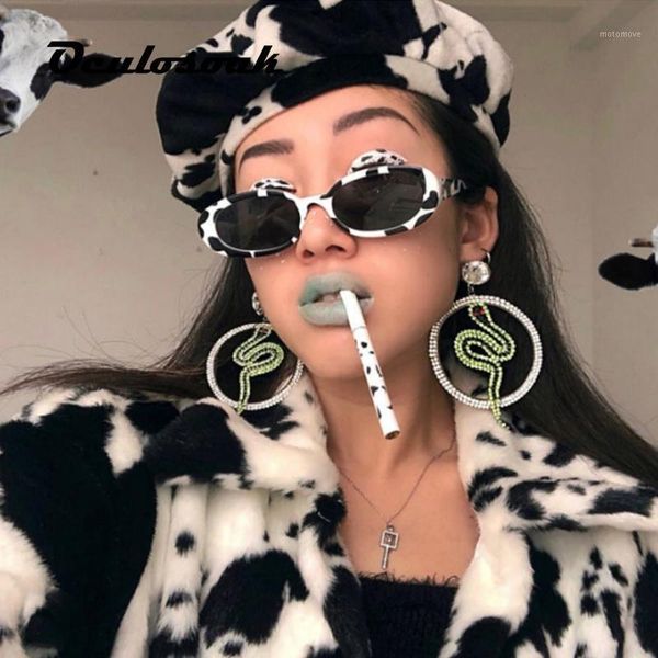 

sunglasses personality small frame men and women light comfortable glasses1, White;black