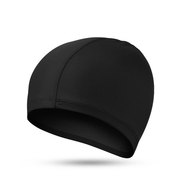 

elastic waterproof pu swimming cap waterproof stretchable comfortable ears protection long hair swiming pool bathing hat wmtmuk