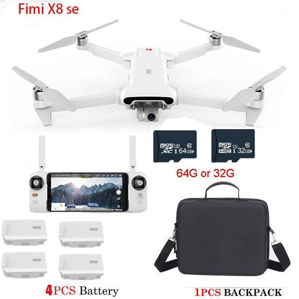 

drones fimi x8se 2021 version camera drone 8km fpv 3-axis gimbal 4k hdr video gps 35mins flight time rc quadcopter1