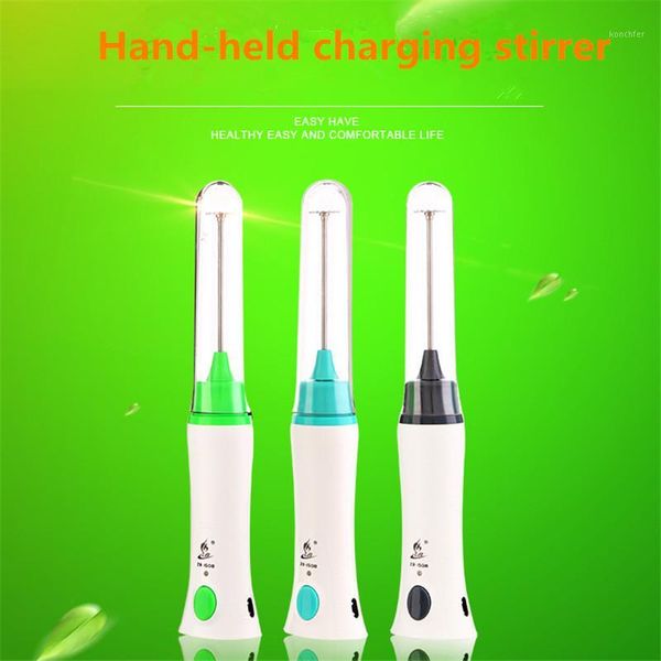 

blender patented rechargeable handheld household electric eggbeater batter stir stick cream stainless steel mixer1