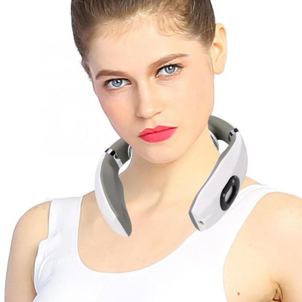 

15 mode electric smart neck massager health vertebra treatment shoulder and back massager