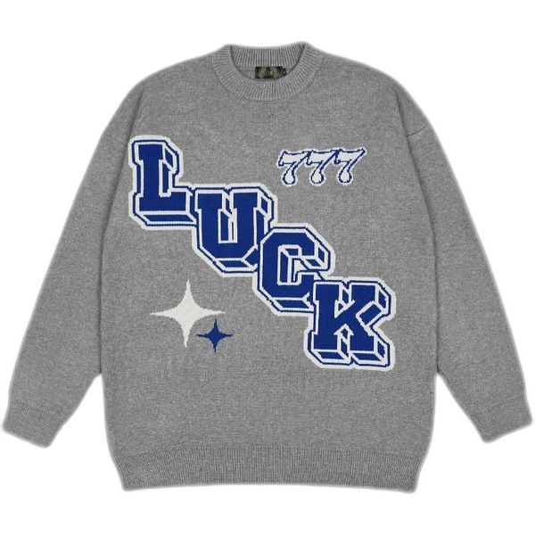 

men's sweaters original 2021 autumn and winter solid color embroidery letter sweater pullover casual, White;black