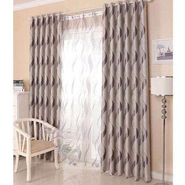 

price european luxury striped curtains jacquard curtains for living room