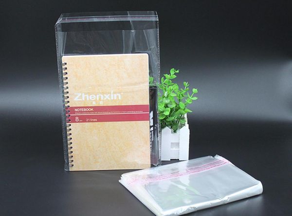 

500pcs/lot transparent clear self adhesive opp plastic packaging bags craft gift toys event party supplies packing pouches sqchlzw