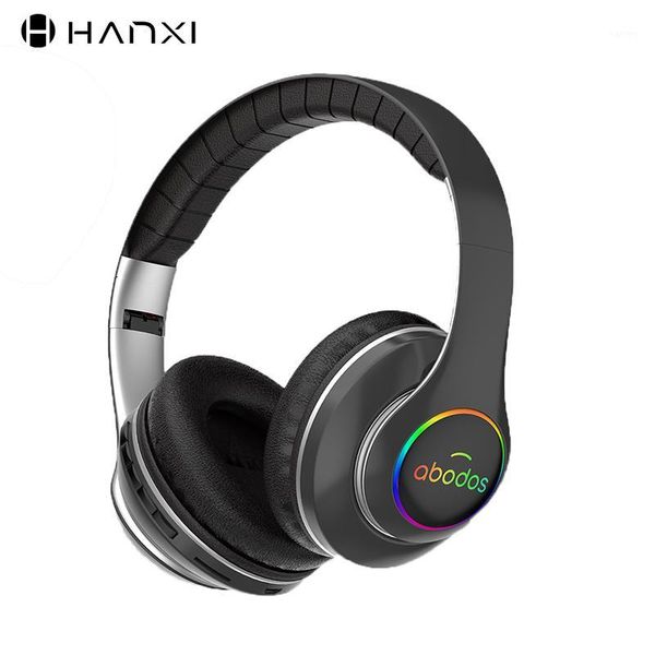 

1000mah wireless bluetooth headphones portable lightly foldable bluetooth 5.0 stereo headset with mic support tf card fm radio1