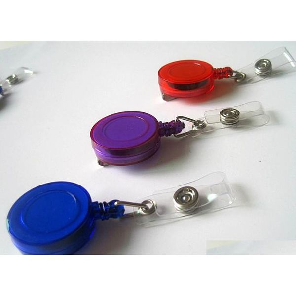 

multi color retractable badge reel by factory qylire mj_bag