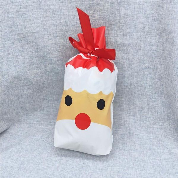 

factory1wk5santa christmas gift bags 10pcs claus xmas merry tree packing bags happy new year 2020 christmas candy bags n
