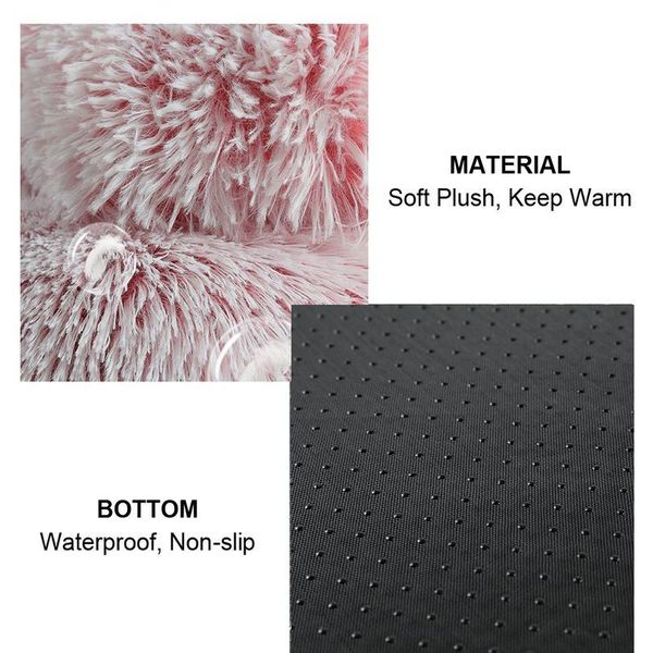 

plush pet dog cat bed house warm round cat kitten bed semi-enclosed winter cat nest kennel cats sofa mat basket sqcfhc