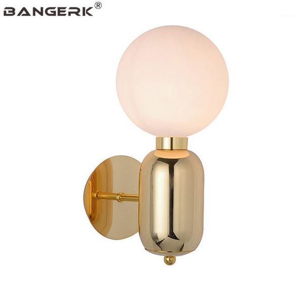 

wall lamp nordic design lights modern sconce light led glass ball bedroom bedside home decor lighting fixtures luminaire1