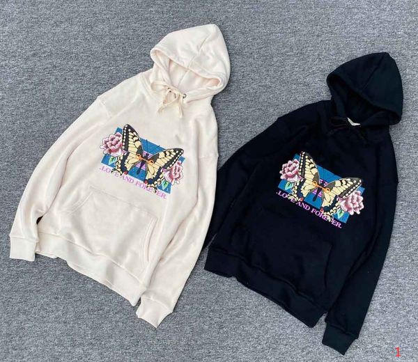 

2021 женские толстовки grace streetwear мода бабочка напечатана стилист женской одежды стильный стиль уличная одежда оптом для унисекса