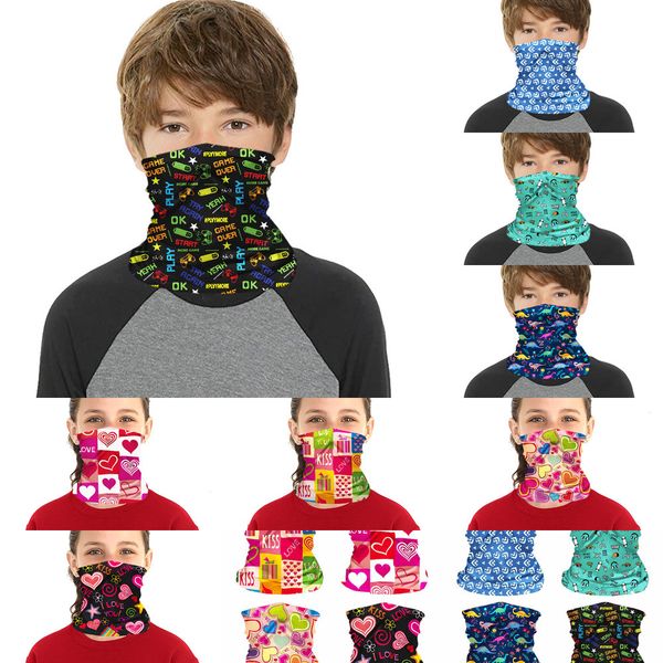 

magic headscarf dinosaur washcloth boy girl kid sport riding mask equipped with filter element pm2.5 meltblown cloth filters 8 nv33e