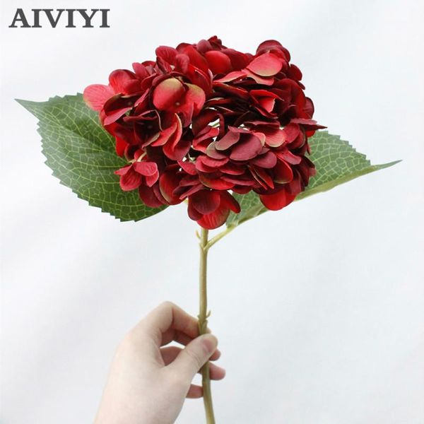

foreign trade excellent fashion artificial hydrangea silk cloth wedding supplies diy home decoration birthday party festival1