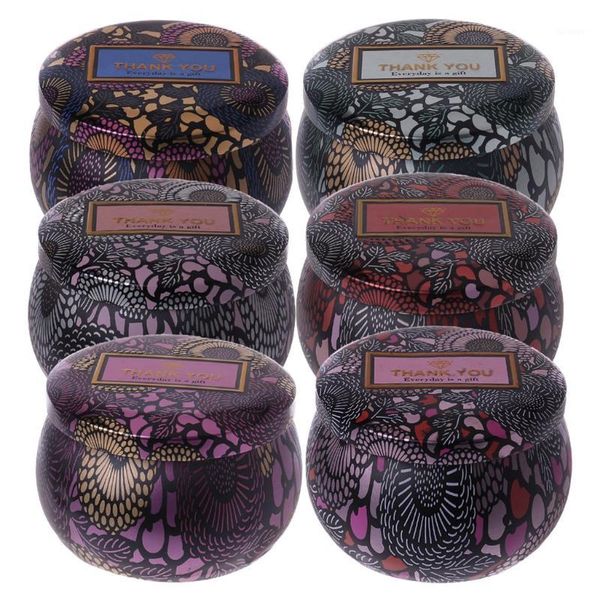 

retro round tin box candy jewelry coin storage container case candle holder wedding favor gift1