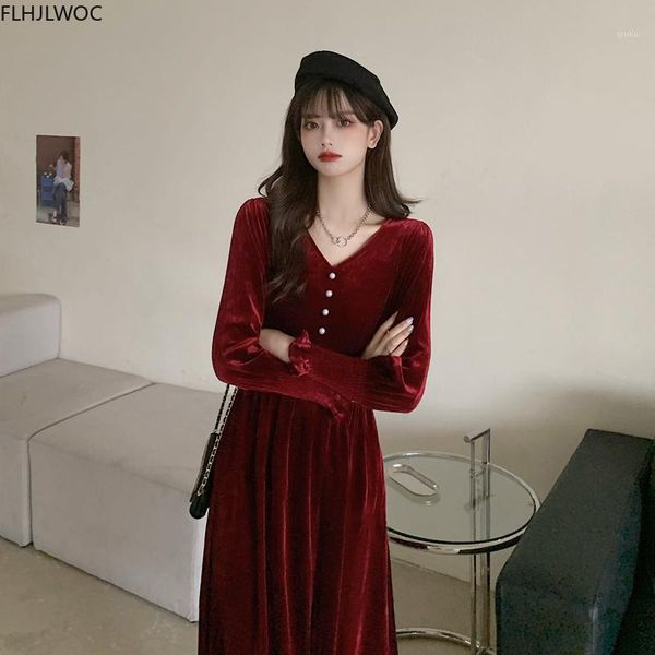 

new year design women feminine vestidos a line elegant outside velvet black dress n10811, Black;gray