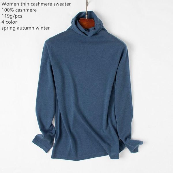 

naizaiga 100% cashmere worsted cashmere bottoming shirt thin sweater ultra thin solid sweater , ylm281, White;black