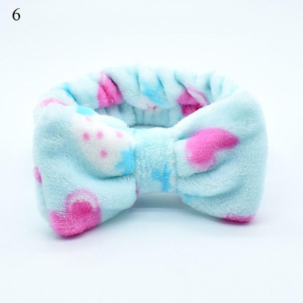 

cute bunny ears soft coral fleece women headband makeup wash face elastic hairband turban headwrap headwear for hair accessories q bbynum