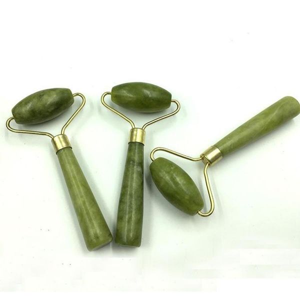 

prevent wrinkles massage roller facial massage jade roller single head massage face neck massager natural jade beauty qyltdm sweet07