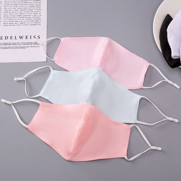

factory fashion face summer ladies thin ice cold feeling sunscreen mask shade dust three-dimensional washable reusa