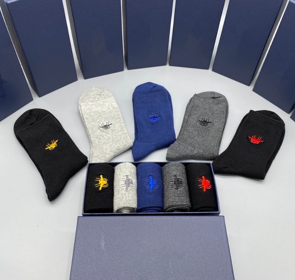 

rs cotton socks five pairs of a box, white, black, dark series, bright color, sparkling. ff pictures, White;pink