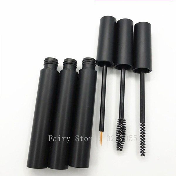 

3.5-4ml empty lip gloss tube black lipgloss mascara tube, eyelash tube lip gloss bottle packaging lipgloss container wholesale
