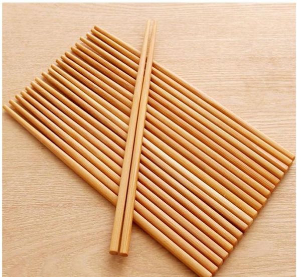 

10 pairs mould proof bamboo long chopsticks household portable non slip tableware suit high grade kitchen article