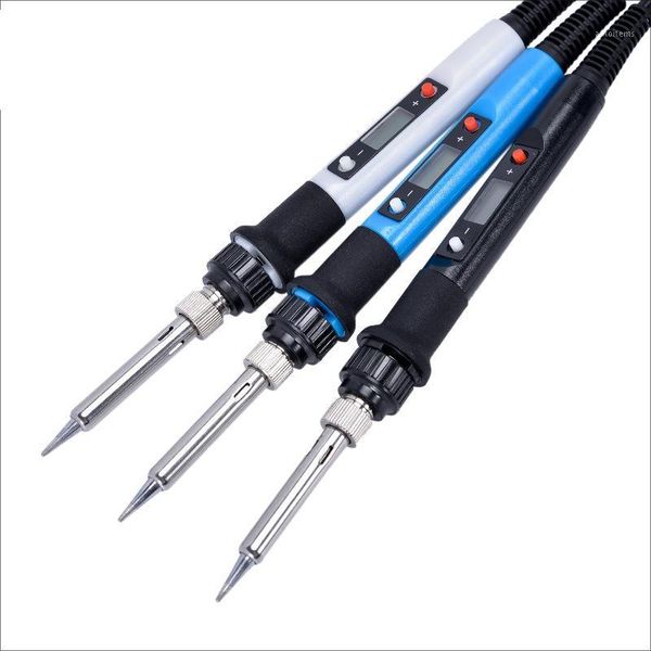 

80w lcd adjustable temperature digital display electric soldering iron soldering heat iron station rework station repair tools1