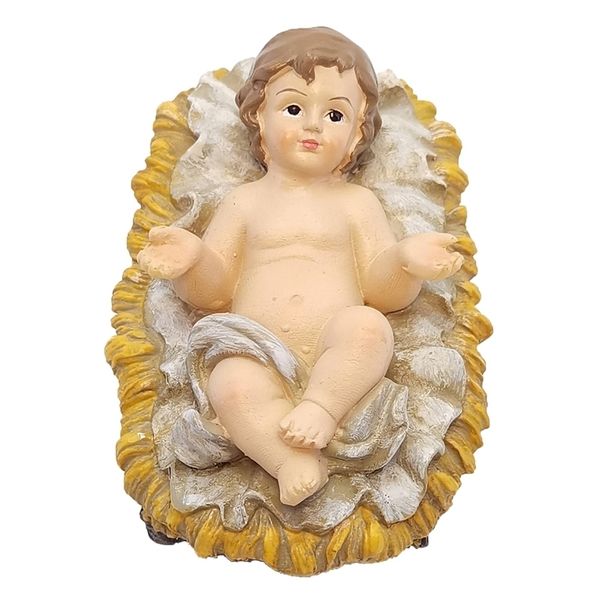 Zayton estátua natividade cena conjunto bebê jesus manjedent christmas berço figurine miniatures ornamento igreja presente de natal decoração 201204