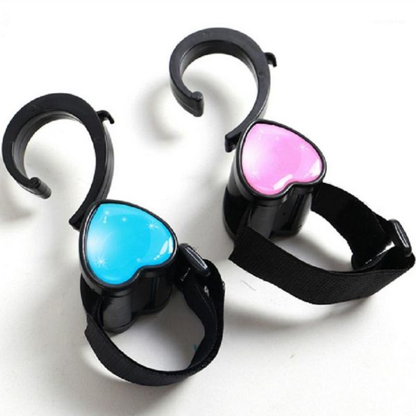 

strollers# baby walker a pair plastic hook heart-shaped multifunction 2pcs set safety 360 rotating for born stroller cart accessories1