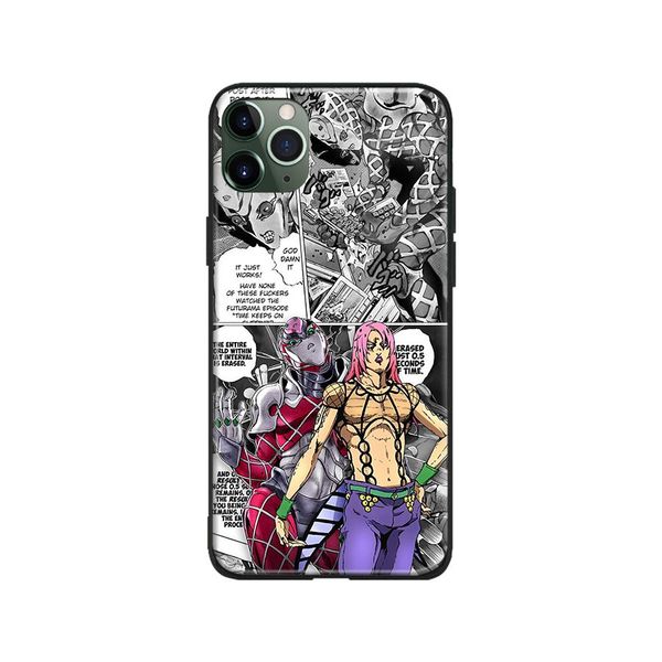 

jojo's bizarre adventure series символ мягкий силиконовый чехол для телефона оболочка для iphone 6s 7 8 плюс x xr xs 11 12 wmtkxj