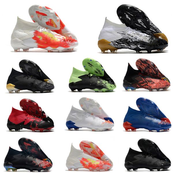 

mens soccer shoes predator mutator 20+ fg soccer cleats predator 20.1 high football boots outdoor scarpe calcio size39-45