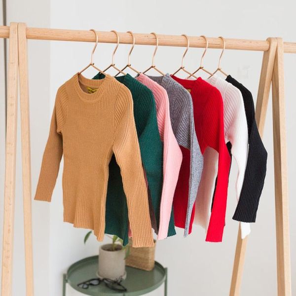 

2018 new girls sweater autumn winter cotton children sweater for girls and boys knitted sweaters and pullover rt154 wmtjfg, Blue