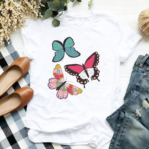 

women t shirt cartoon dog face print tshirt women short sleeve o neck loose t-shirt ladies summer causal tee shirt clothes, White