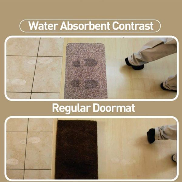 Абсорбирующая волшебная дверь Microfiber Clean Step Super Mat Promatable Doormat Carpet Домохозяйство Drop Dross Y200527